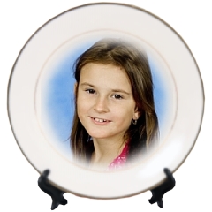 isk na keramiku - Talíř malý s vlastní fotkou