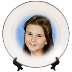 Tisk na keramiku - Talíř velký s vlastní fotkou